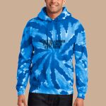 Adult Tie-Dye Hoodie - Blue Diamond Thumbnail