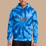 Adult Tie-Dye Hoodie - Blue Diamond Thumbnail