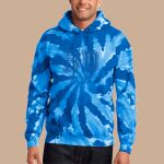 Adult Tie-Dye Hoodie - Blue Diamond Thumbnail