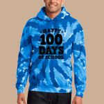 Adult Tie-Dye Hoodie - Blue Diamond Thumbnail