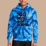Adult Tie-Dye Hoodie - Blue Diamond Thumbnail