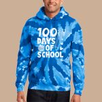 Adult Tie-Dye Hoodie - Blue Diamond Thumbnail