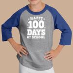 Youth Raglan T-Shirt - Blue Diamond Thumbnail