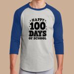 Adult Raglan T-Shirt - Blue Diamond Thumbnail